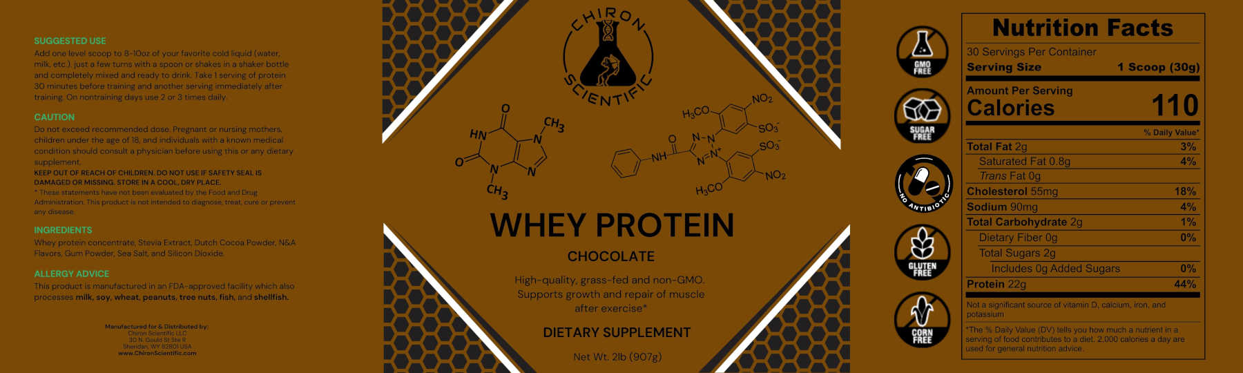 Whey Protein (Chocolate Flavour)
